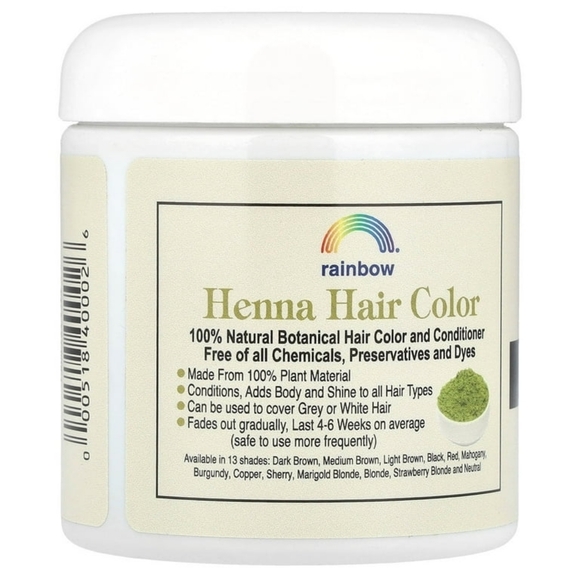 Rainbow Henna Hair Color - Black Deep Ebony - Picture 2 of 5